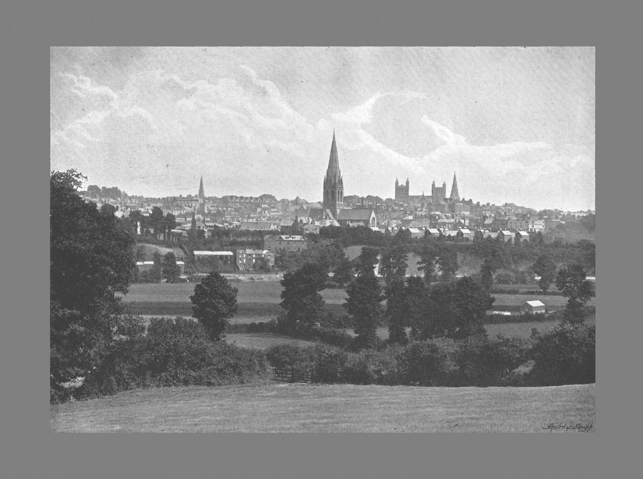 Exeter depuis Barley - George Denney