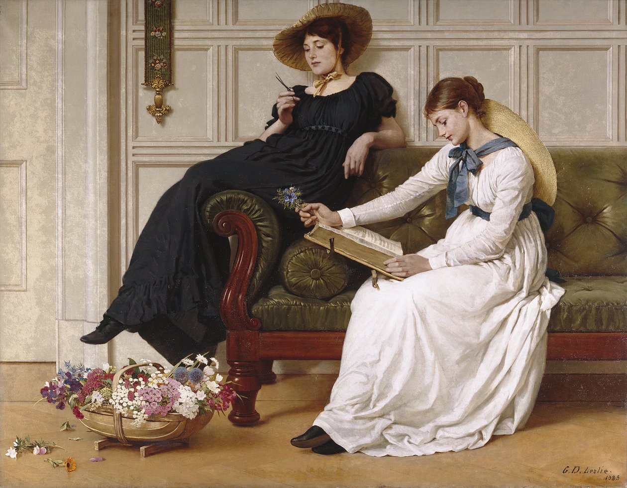 Le Langage des fleurs - George Dunlop Leslie
