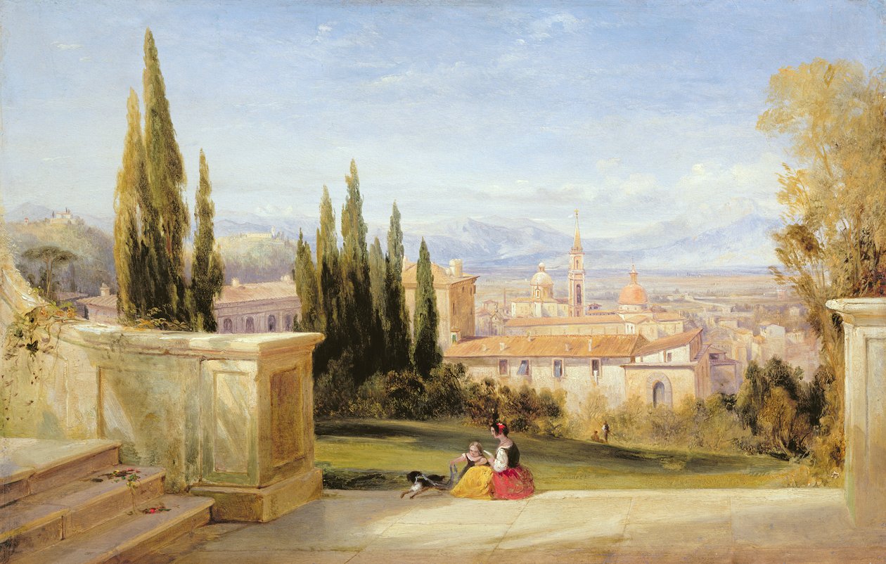 Paysage italien - George Edwards Hering