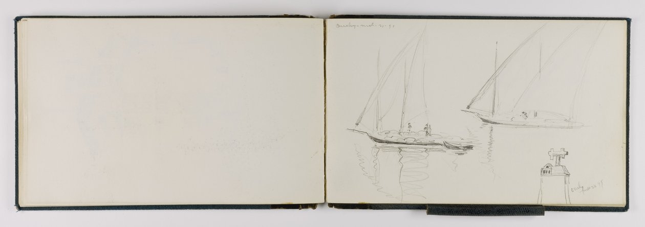(Carnet de croquis) Ouchy - George Elbert Burr