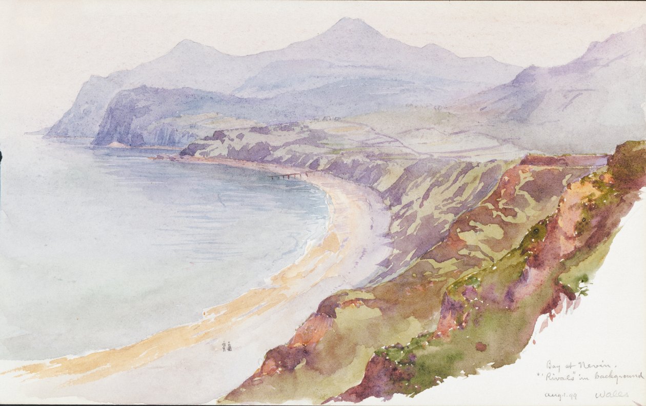 Baie à Nevin, Pays de Galles, 1899 - George Elbert Burr