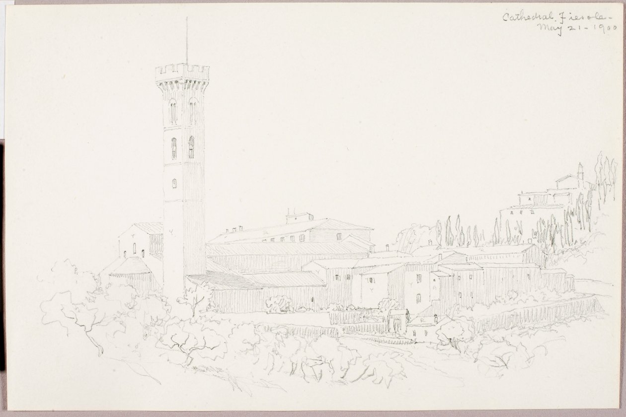 Cathédrale, Fiesole - George Elbert Burr