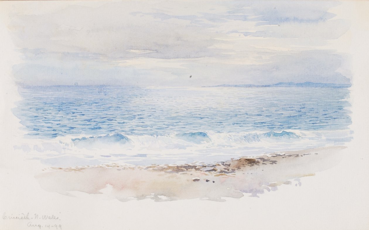 Criccieth, Nord du Pays de Galles, 1899 - George Elbert Burr