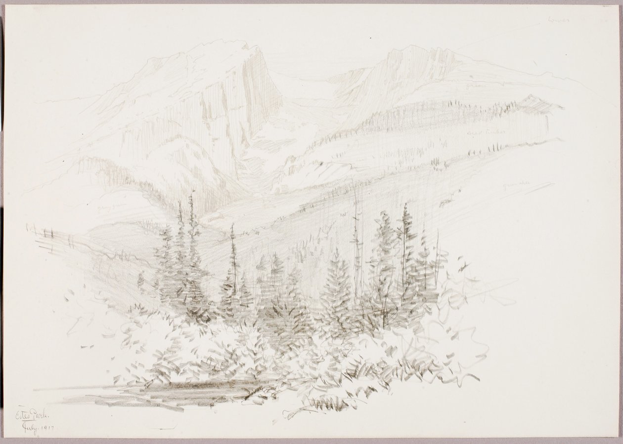 Estes Park - George Elbert Burr