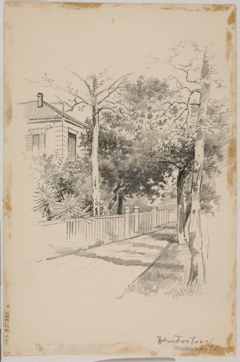 Galveston, Texas - George Elbert Burr