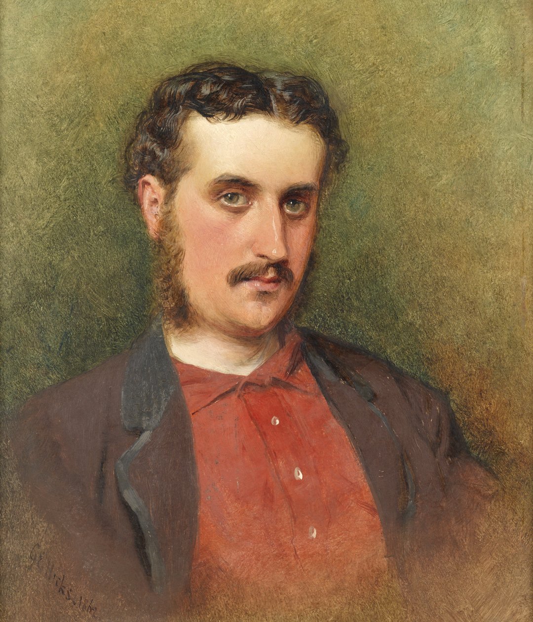 Autoportrait, 1862 - George Elgar Hicks