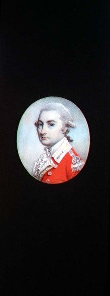 Miniature du Lt. Col. Robertson - George Engleheart