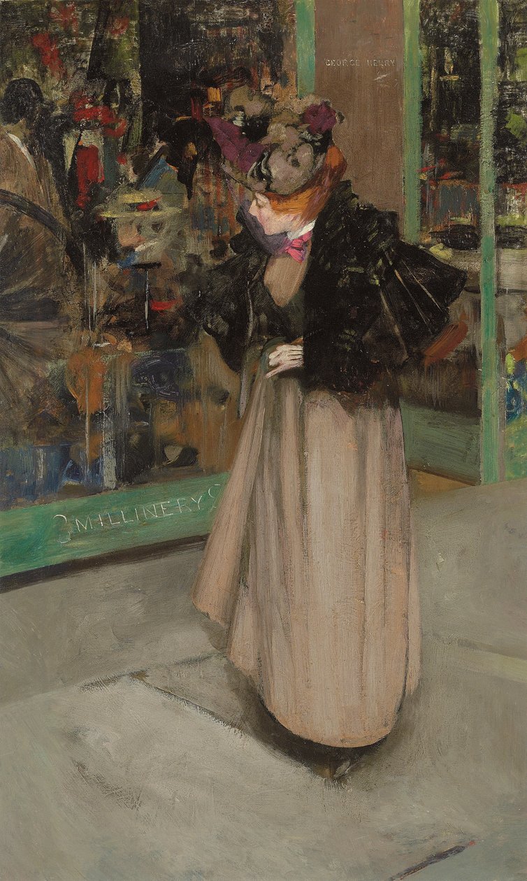 La Vitrine de la modiste - George F. Henry