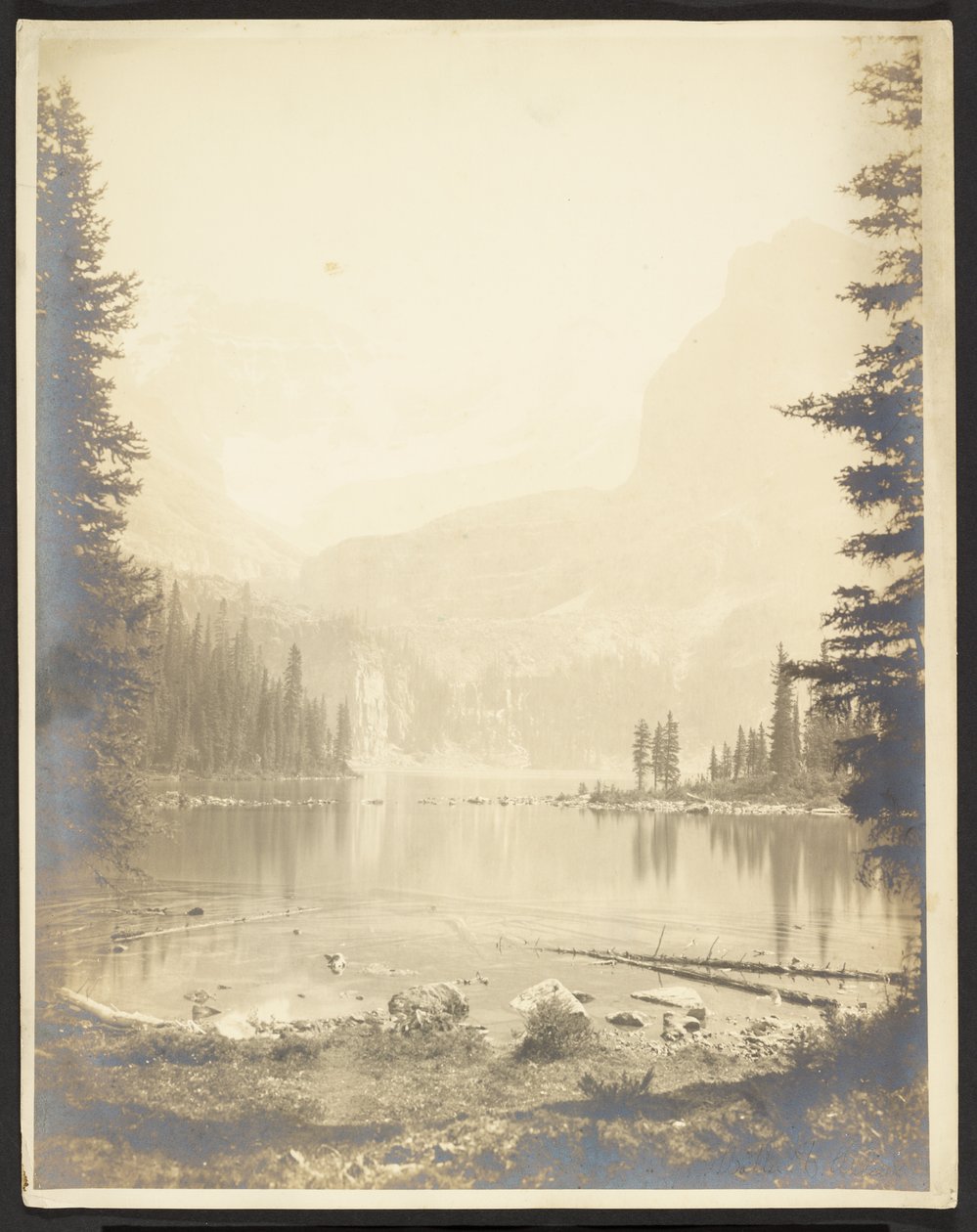 [Lac à Yosemite] - George Fiske