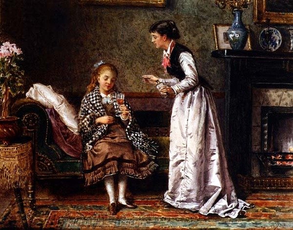 Un tonique - George Goodwin Kilburne