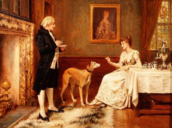 Le favori - George Goodwin Kilburne