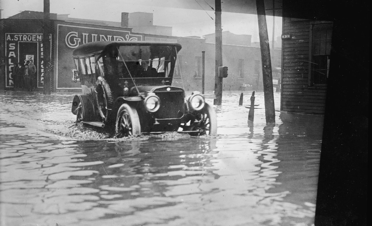 Cleveland inondé - George Grantham   Bain News Service Bain