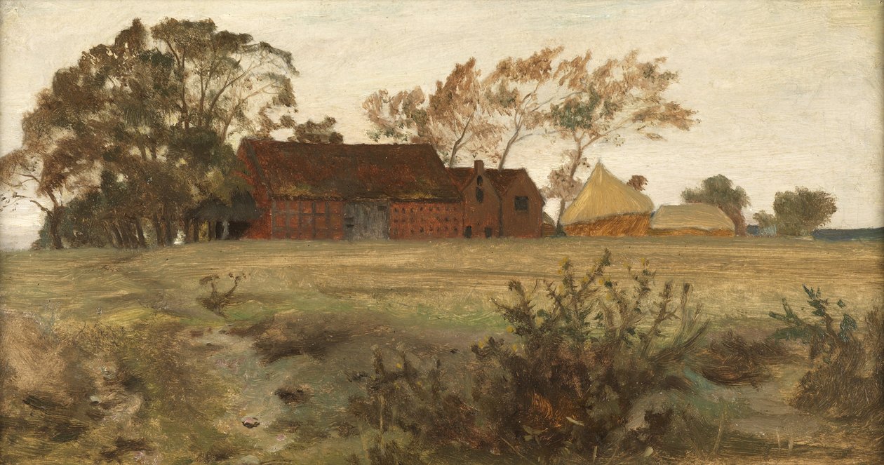 Une maison du Warwickshire - George Hemming Mason