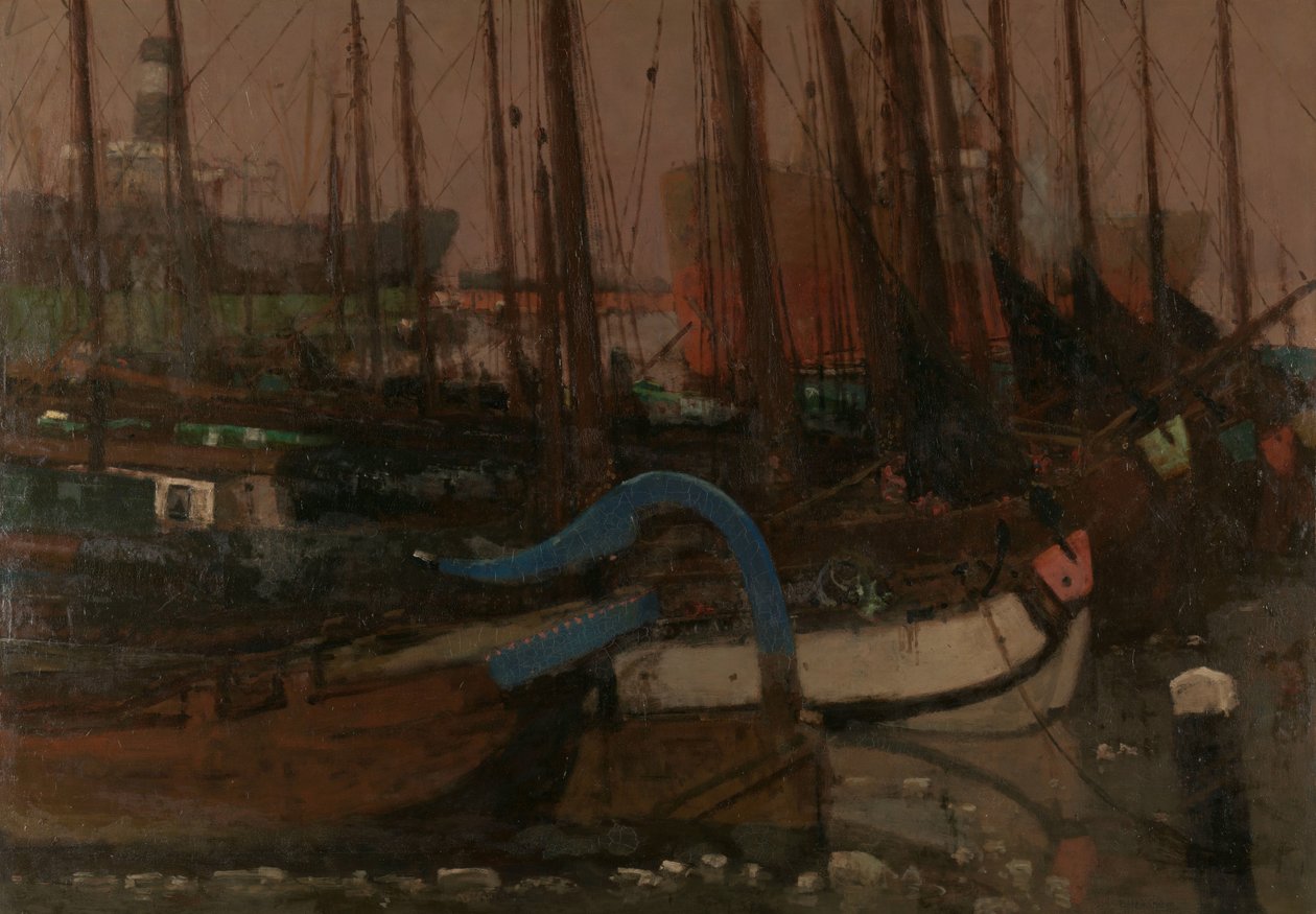 Navires dans la glace - George Hendrik Breitner