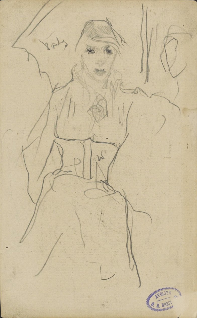 Femme debout - George Hendrik Breitner