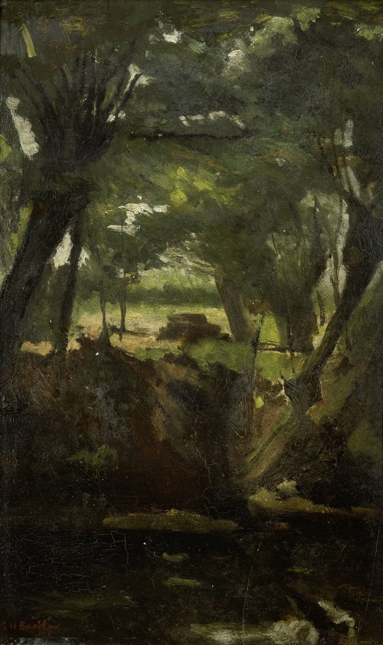 Vue dans les bois - George Hendrik Breitner