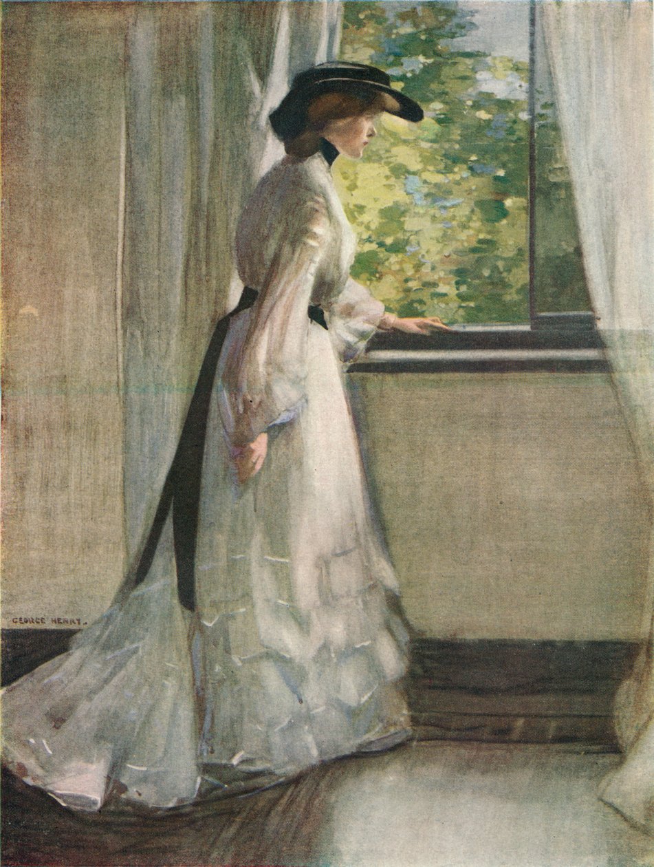 À la fenêtre, vers 1916 - George Henry