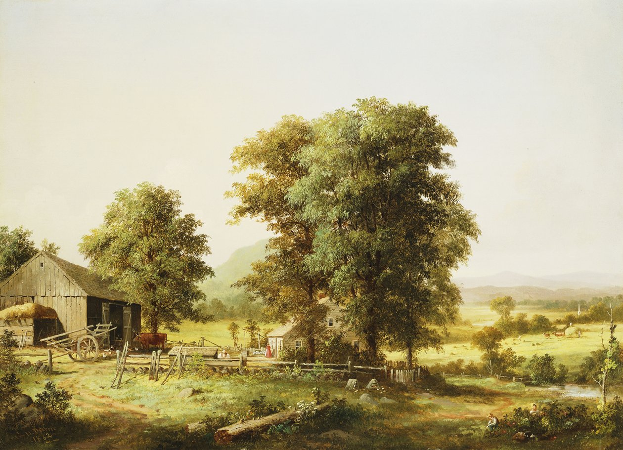 Scène de ferme d