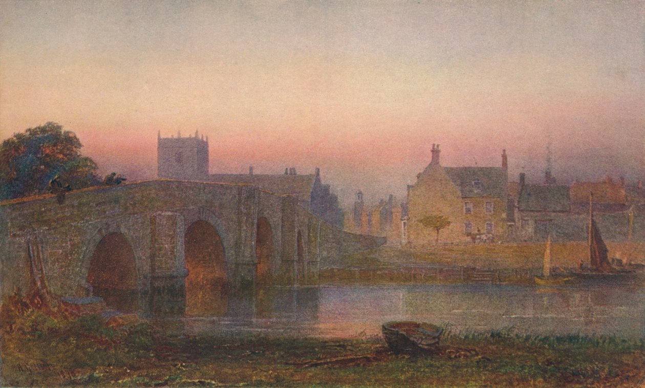 Pont de Wareham, vers 1863, 1906 - George Henry Hine