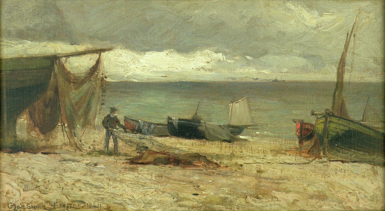 Plage française - George Henry Smillie