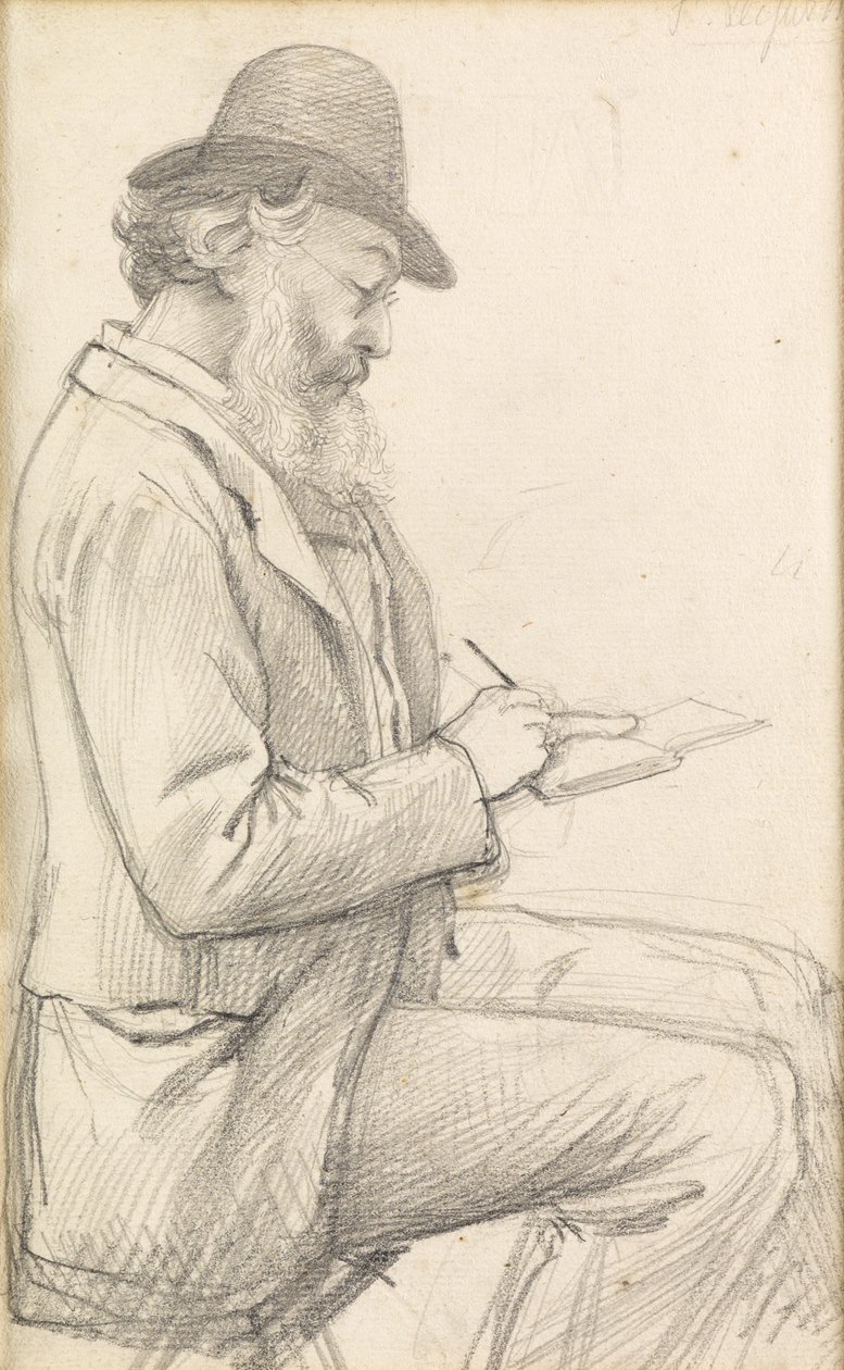 Lord Leighton dessinant - George Howard