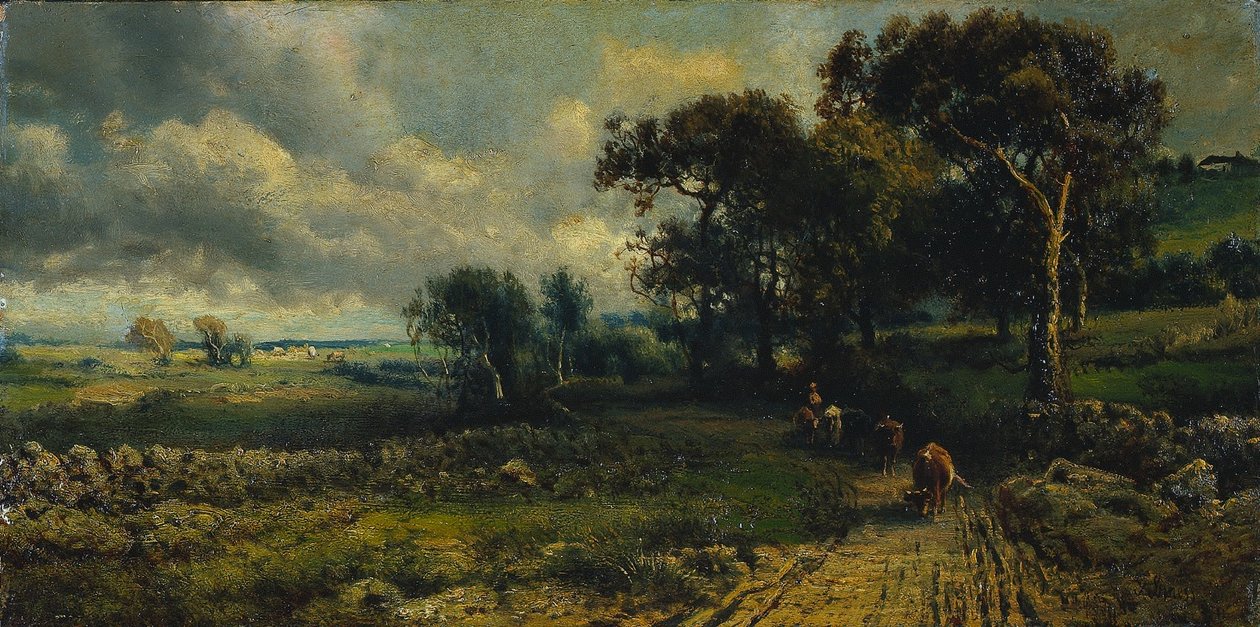 Nuages floconneux, 1881 - George Inness