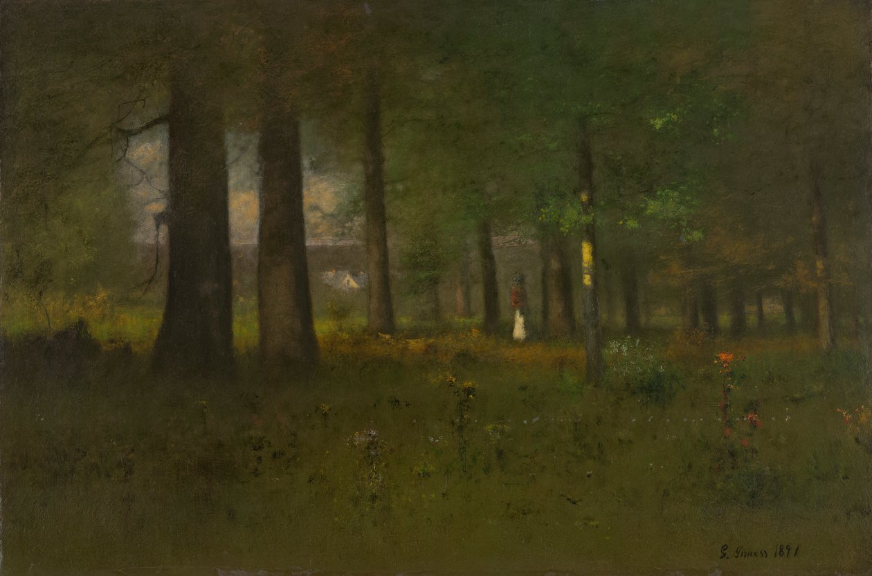 Le bord de la forêt - George Inness