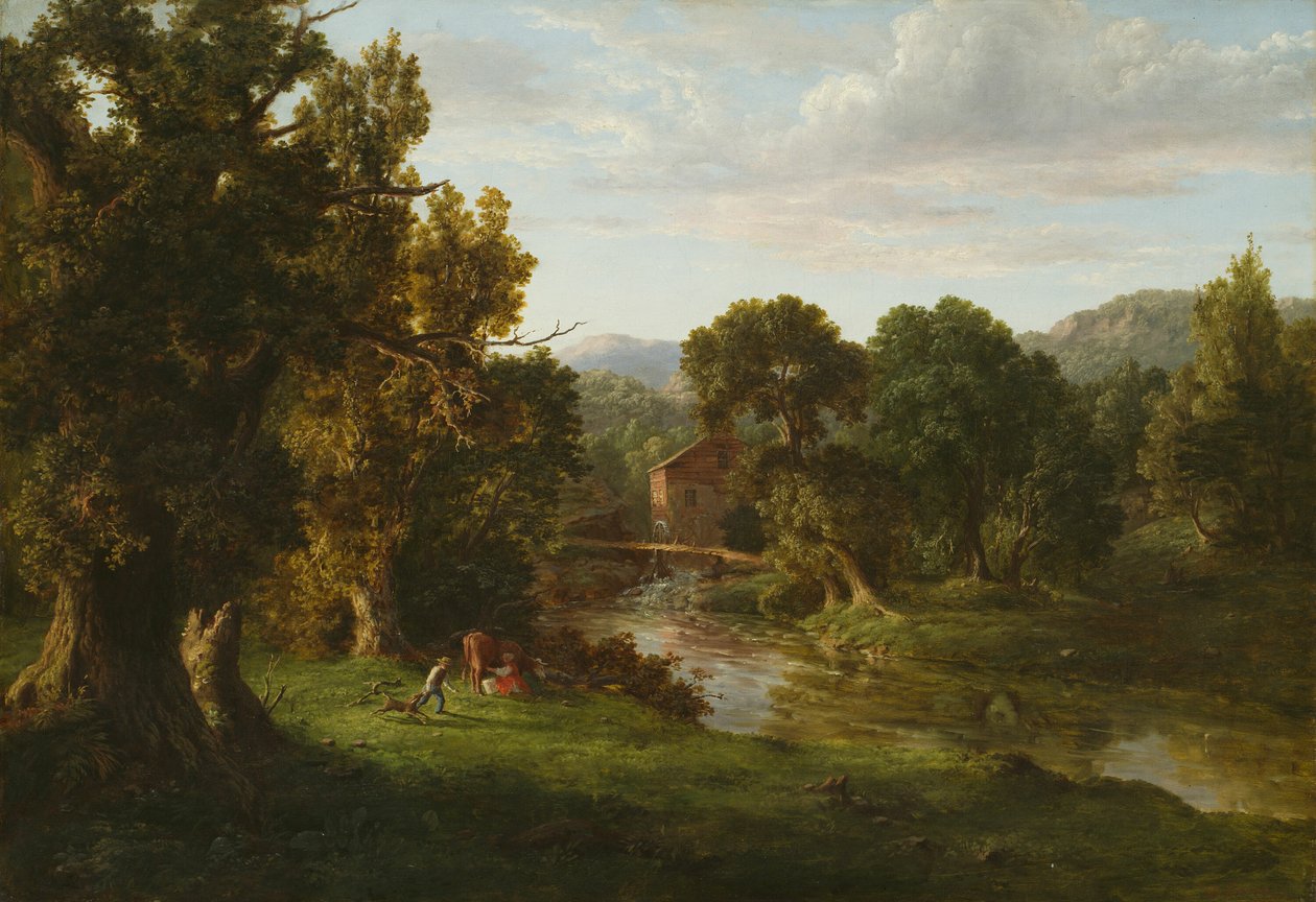 Le vieux moulin - George Inness