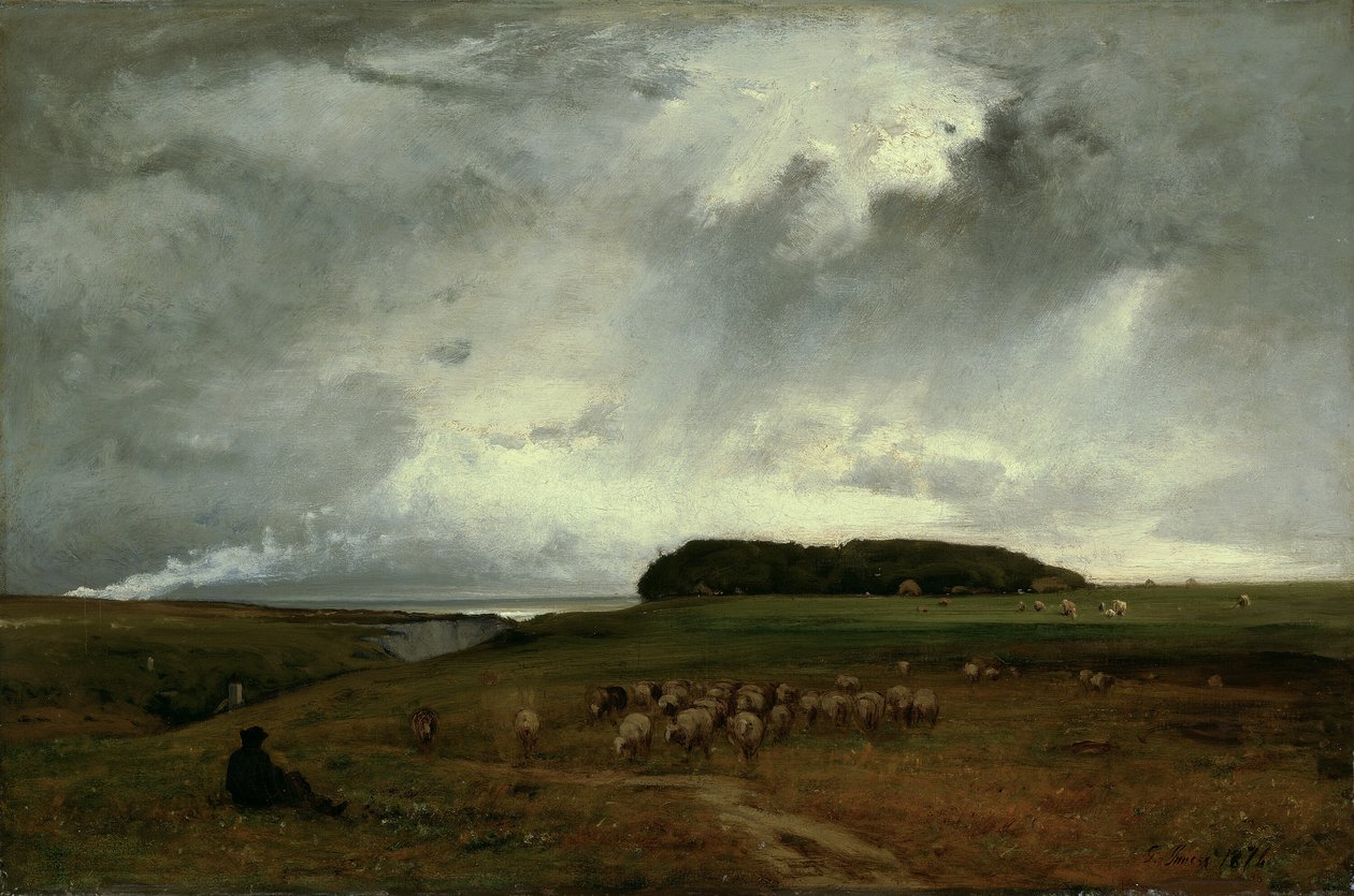 La tempête, 1876 - George Inness