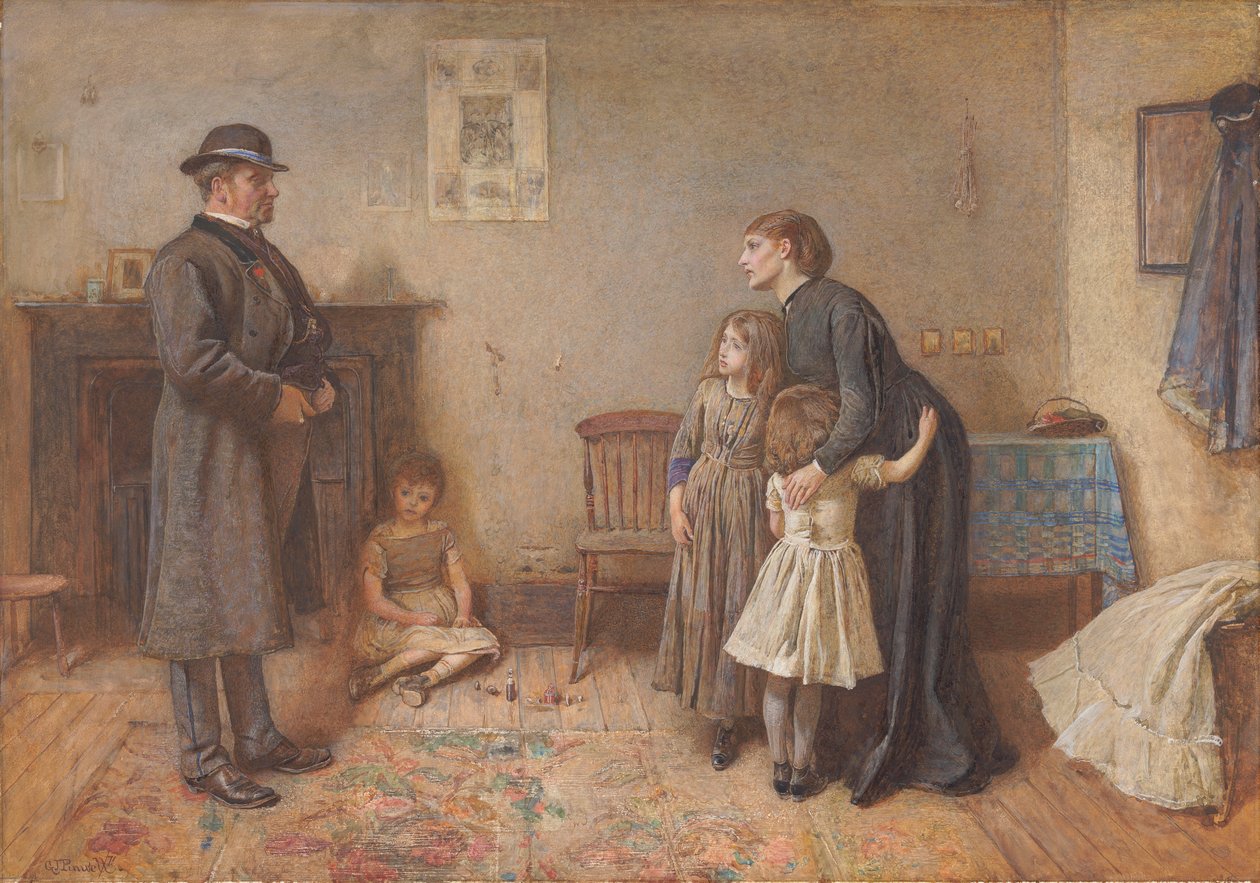 Propriétaire et locataire - George John Pinwell