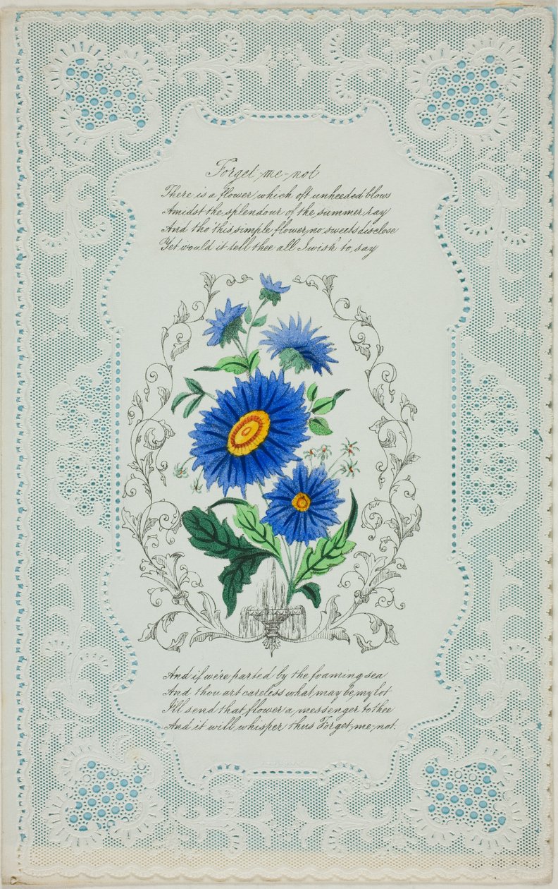 Forget Me Not (valentine) - George Kershaw