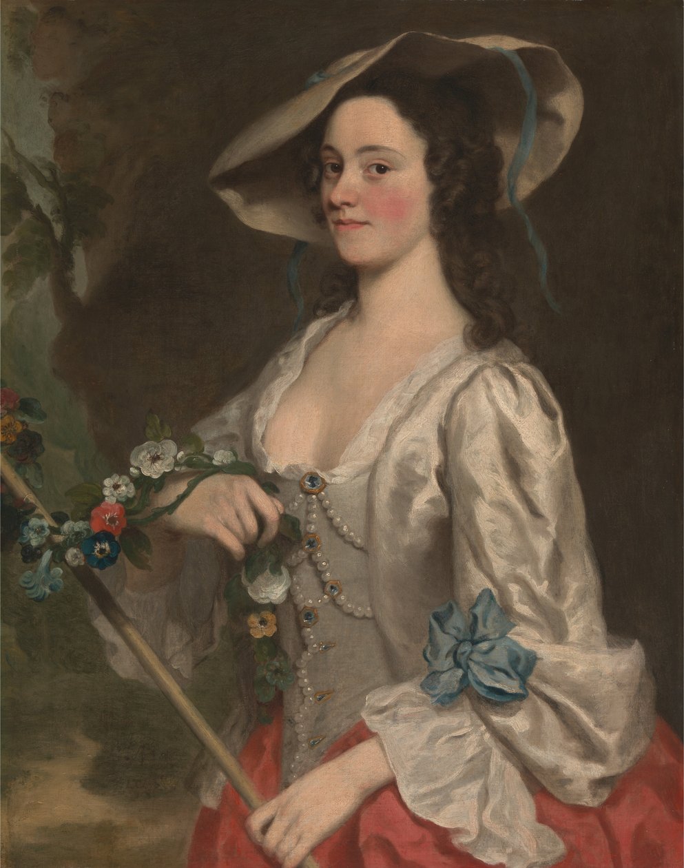 Portrait de femme - George Knapton
