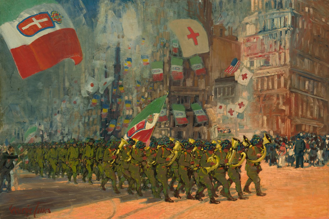 Les Bersaglieri - George Luks