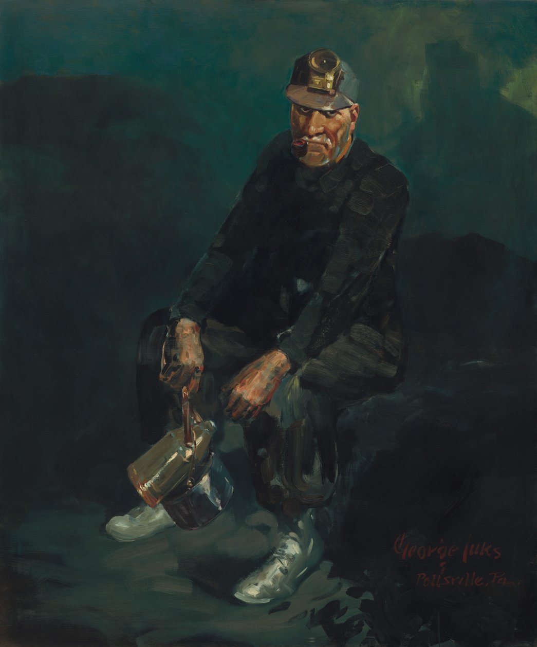 Le chef des pompiers - George Luks