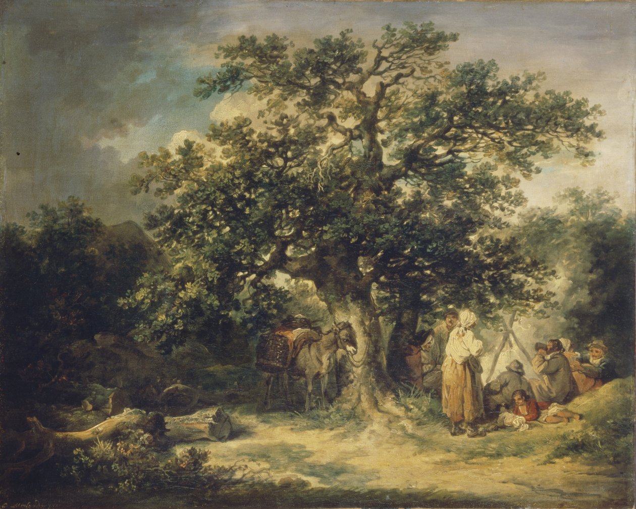 Gitans, vers 1800 - George Morland