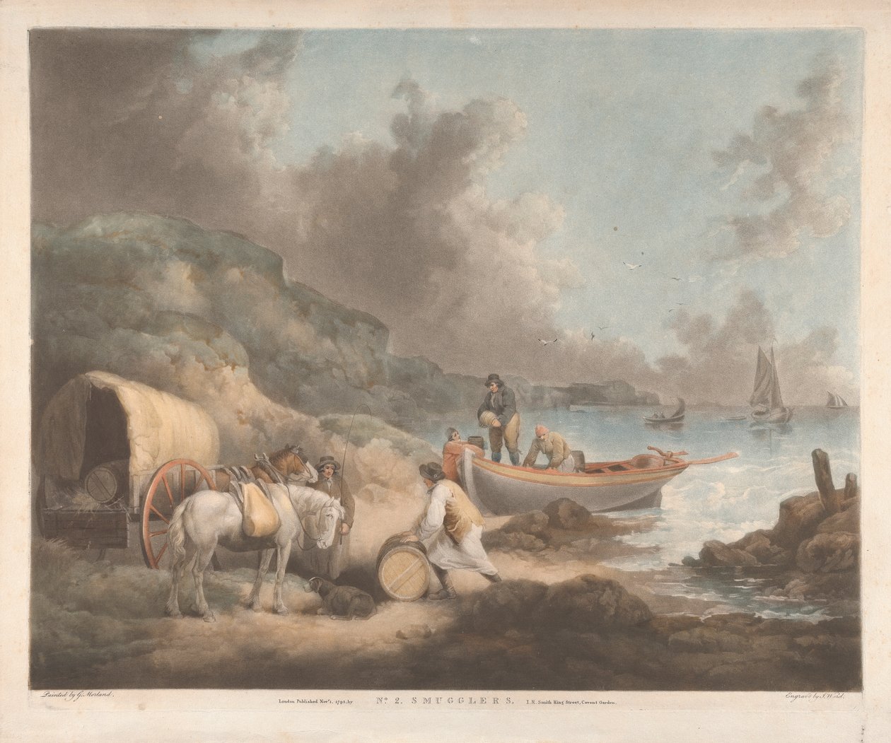 Contrebandiers - George Morland