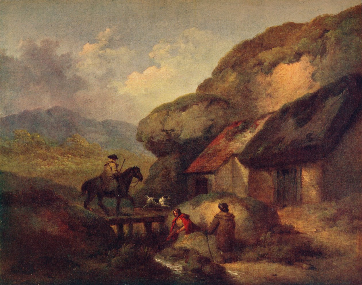Le voyageur, vers 1795 - George Morland