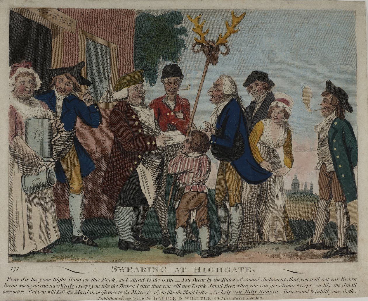 Jurer à Highgate, 1796 - George Moutard Woodward