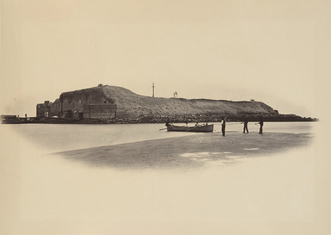 Fort Sumter, années 1860 - George N. Barnard