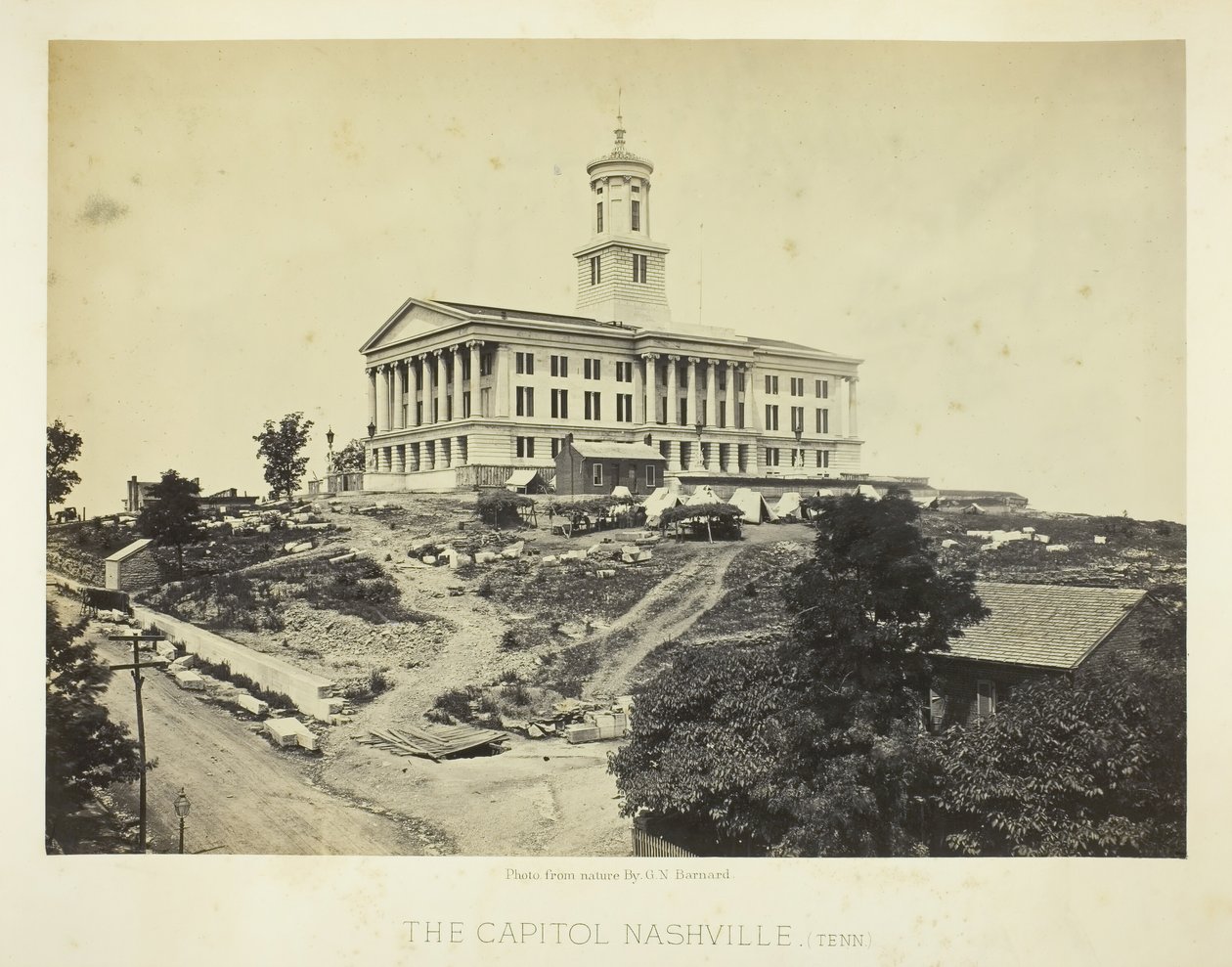 Le Capitole, Nashville, Tennessee - George N. Barnard