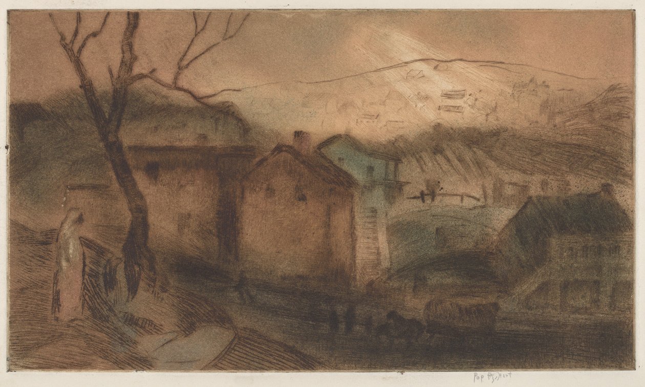 Collines de Jersey - George Overbury