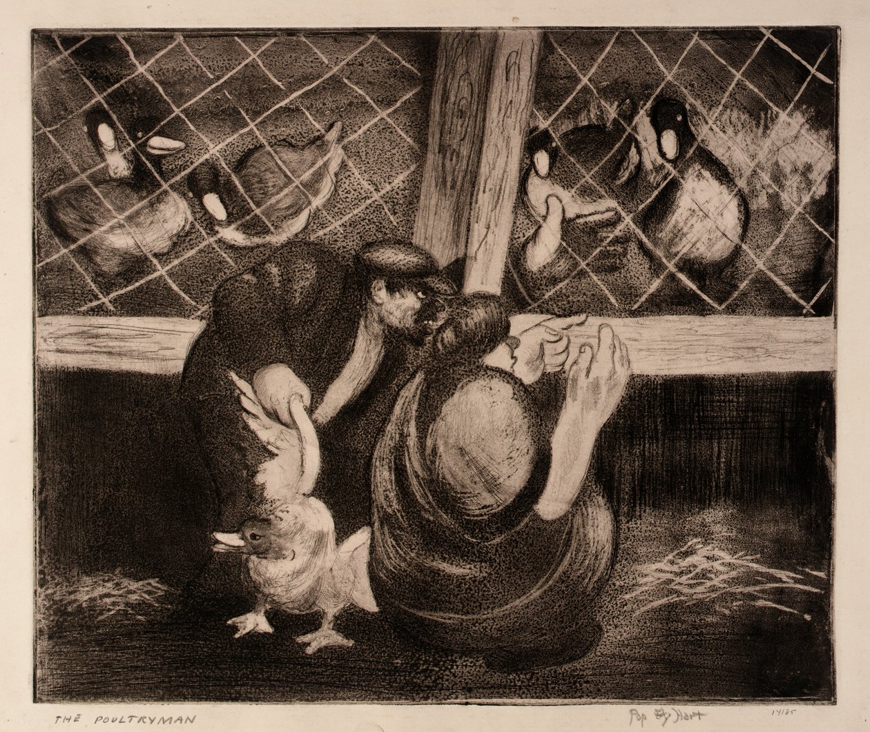 Le volailler - George Overbury Pop Hart
