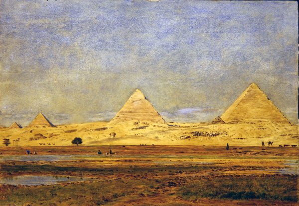 Pyramides et Sphinx de Gizeh - George Price Boyce