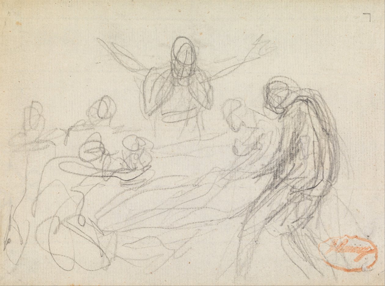 Figure Étude de composition 11 - George Romney
