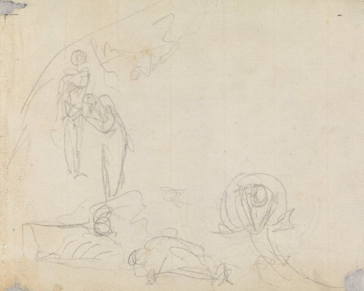Figure Étude de composition 16 - George Romney