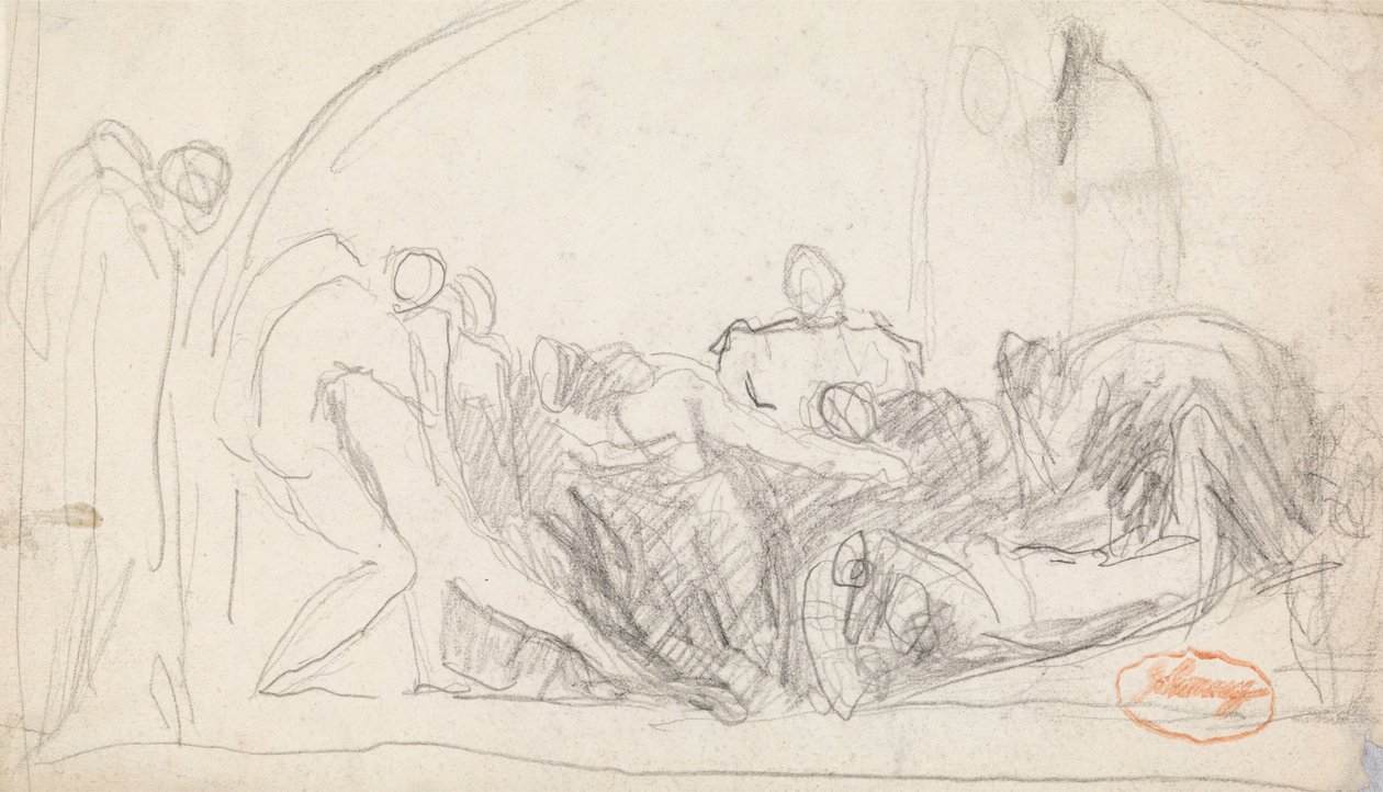 Figure Étude de composition 22 - George Romney