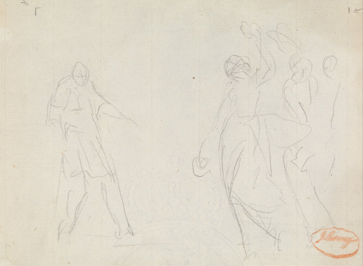 Figure Étude de composition 39 - George Romney