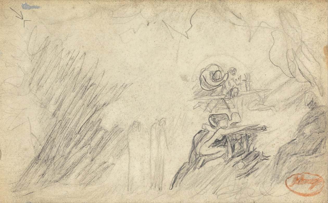 Figure Étude de composition 47 - George Romney