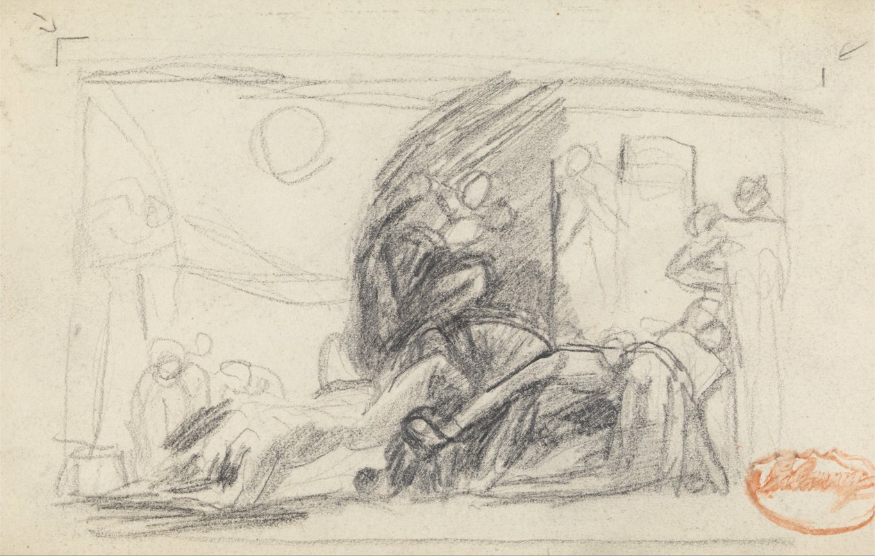 Figure Étude de composition 4 - George Romney