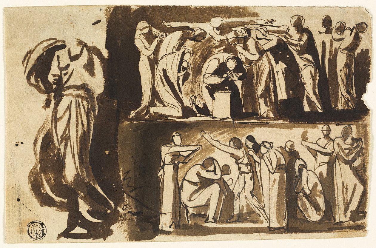 Études de figures - George Romney